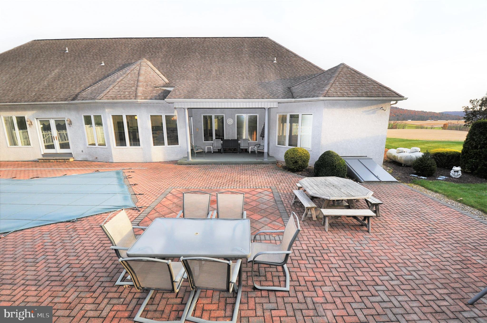 145 Mountain Road Tamaqua, PA 18252 - Photo 55 of 66 Paver Patio/Heated Pool Area