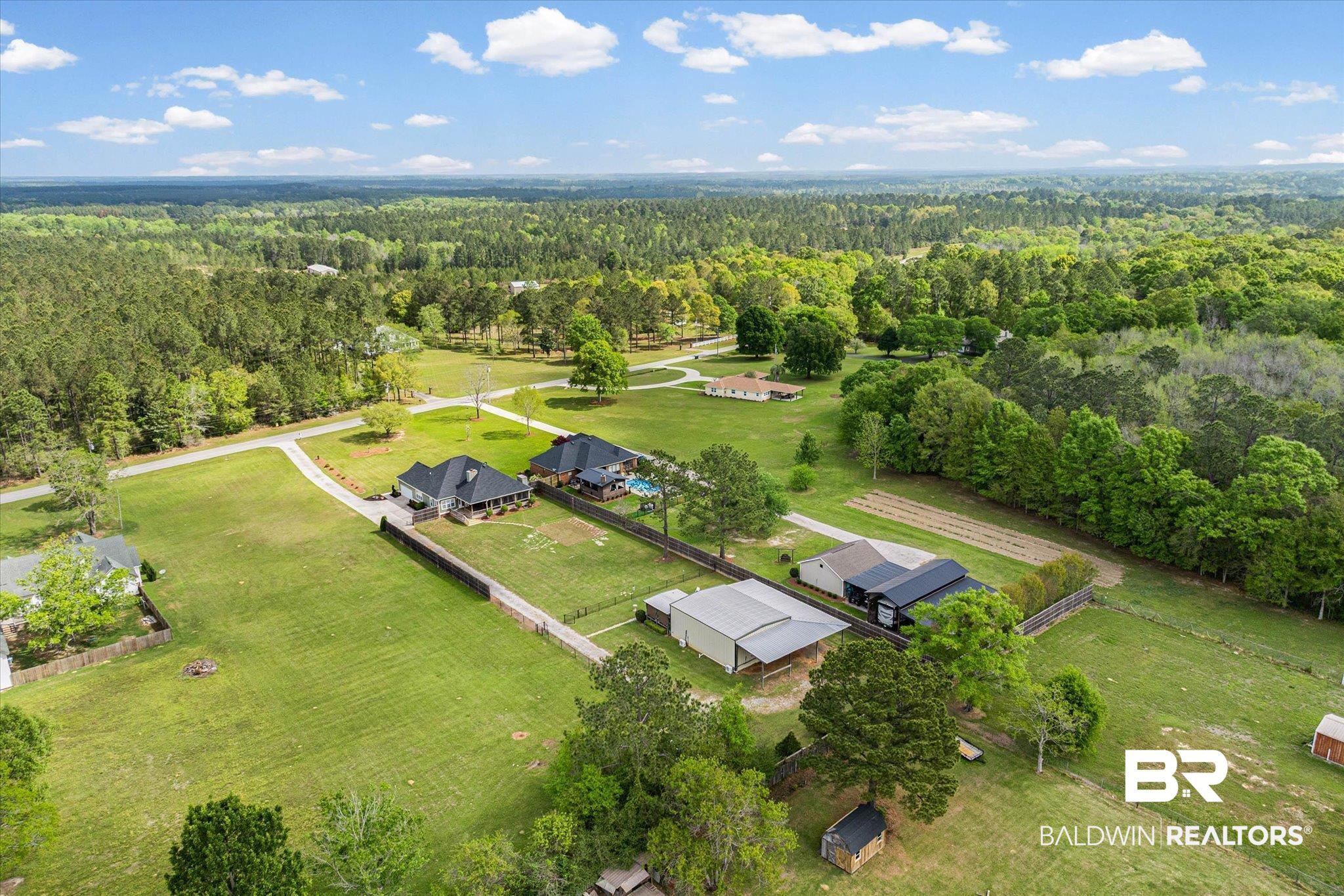 14342 Styx River Road Stapleton, AL 36578 - Photo 53 of 56 Aerial View