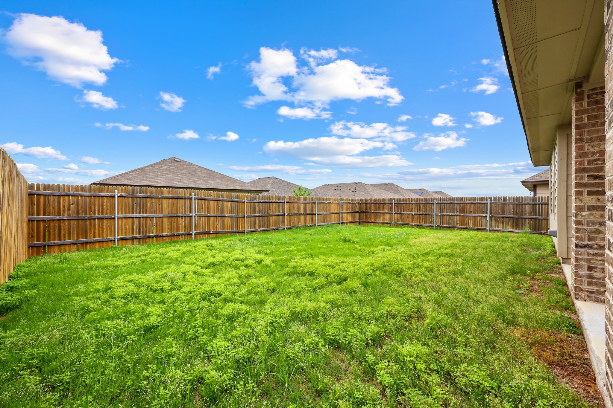 109 Gunther Way Taylor, TX 76574 - Photo 27 of 29 Fenced backyard featuring natural grass