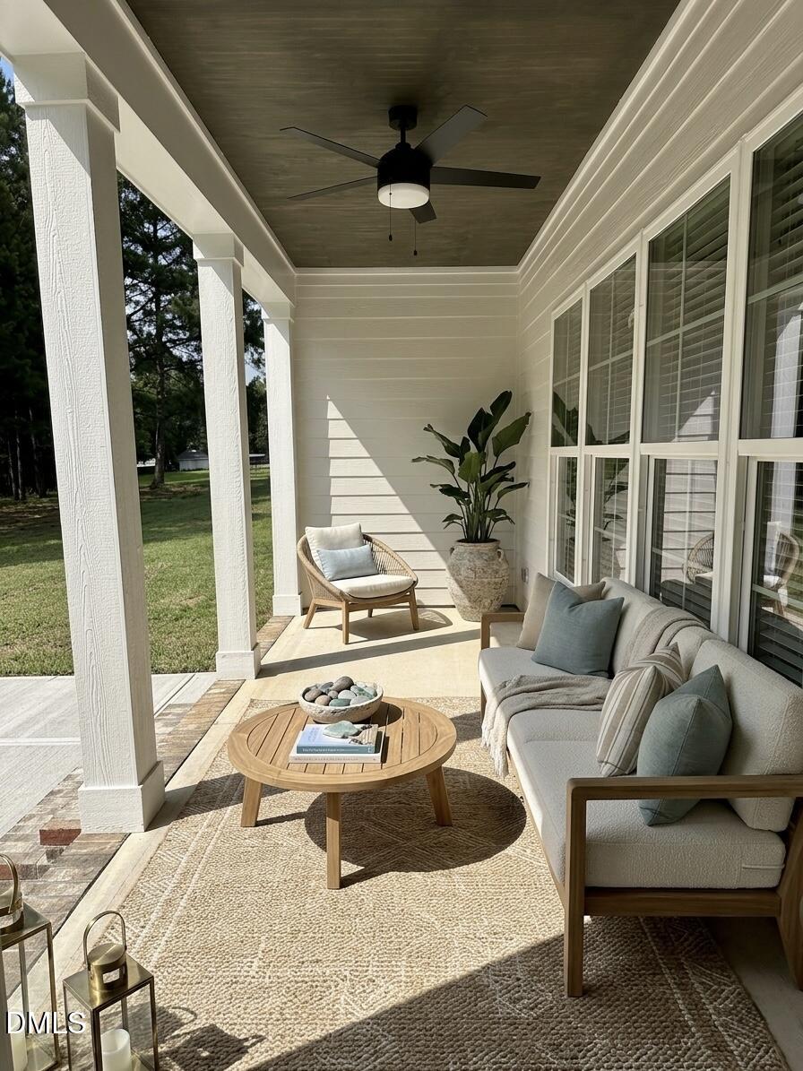 152 South Allen Road Wake Forest, NC 27587 - Photo 7 of 73 Back Porch