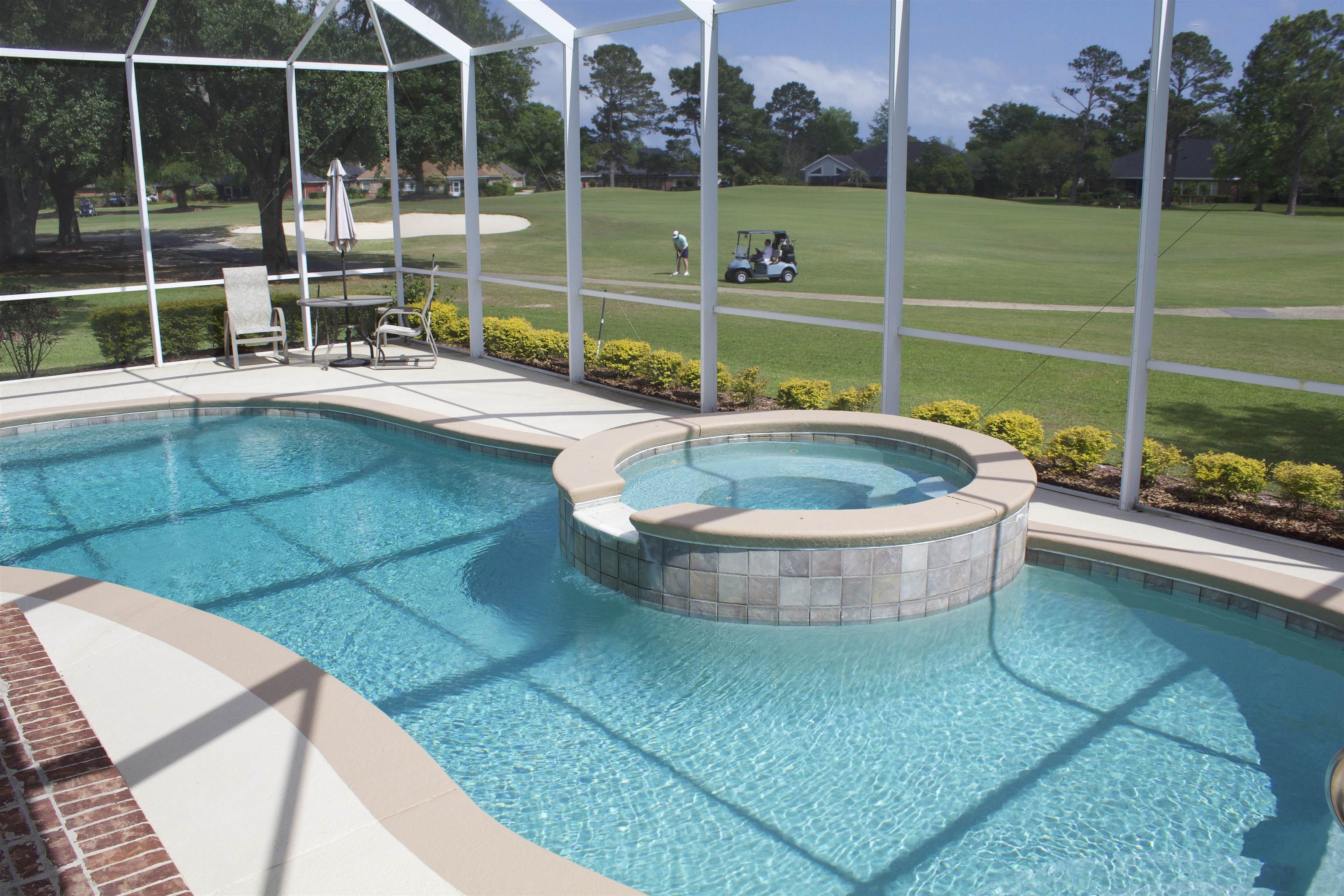3656 Prestwick Circle Gulf Shores, AL 36542 - Photo 9 of 35 pool side view