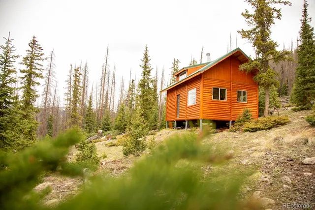 a view of a house with backyard and garden