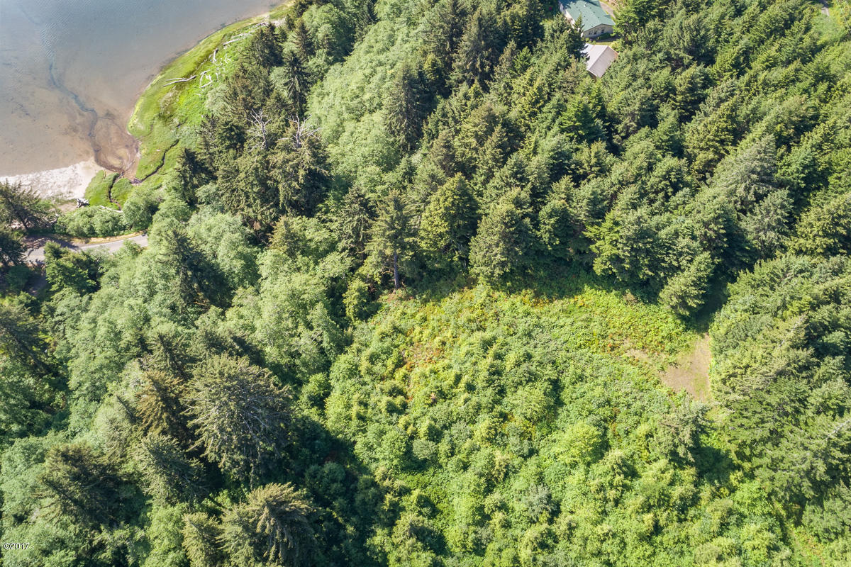 Lot 400 Northwest Legion Road Waldport, OR 97394 - Photo 8 of 10 Aerial of Cleared Building Site 2