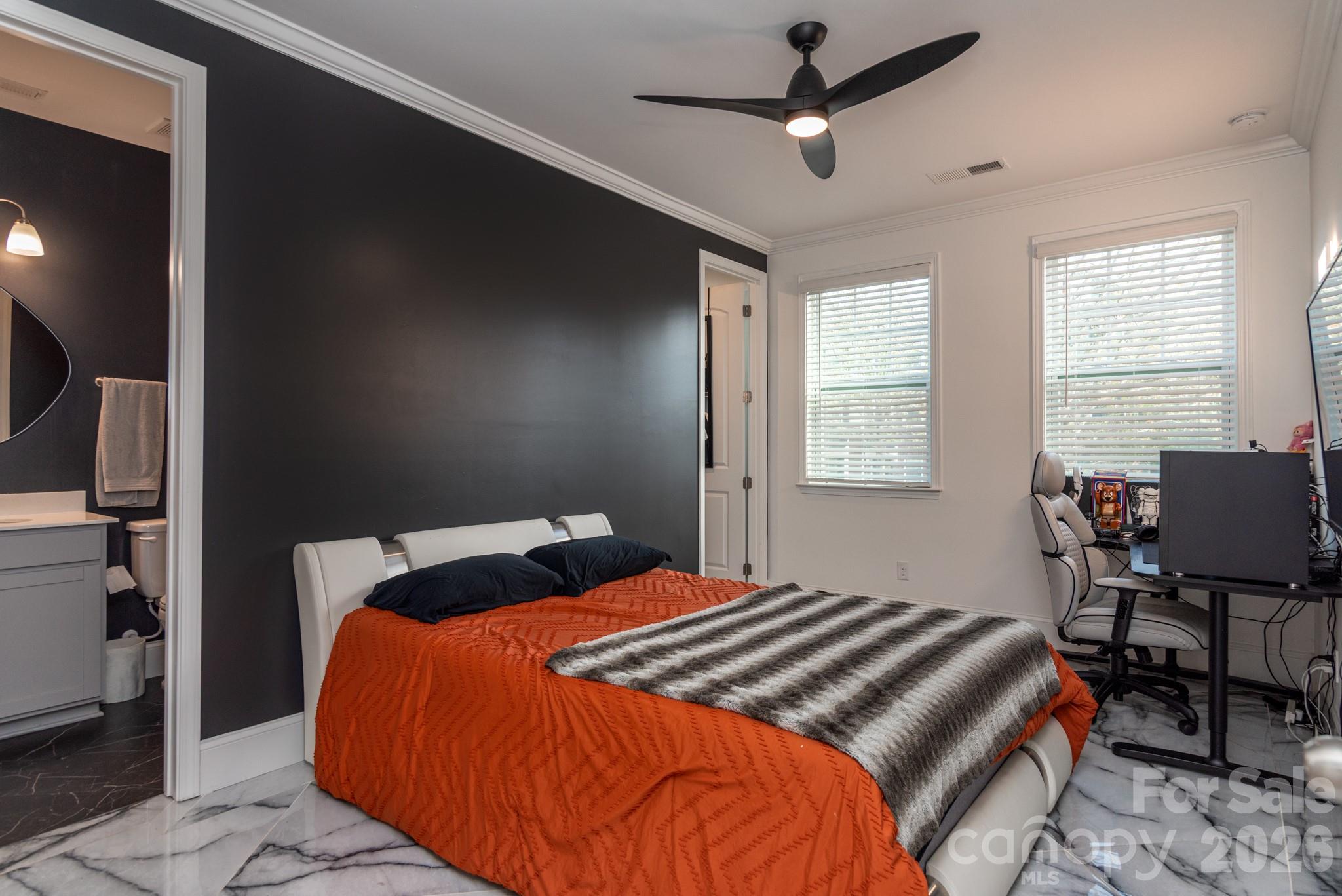 16629 Summers Walk Boulevard Davidson, NC 28036 - Photo 15 of 29 a bedroom with a bed and a desk