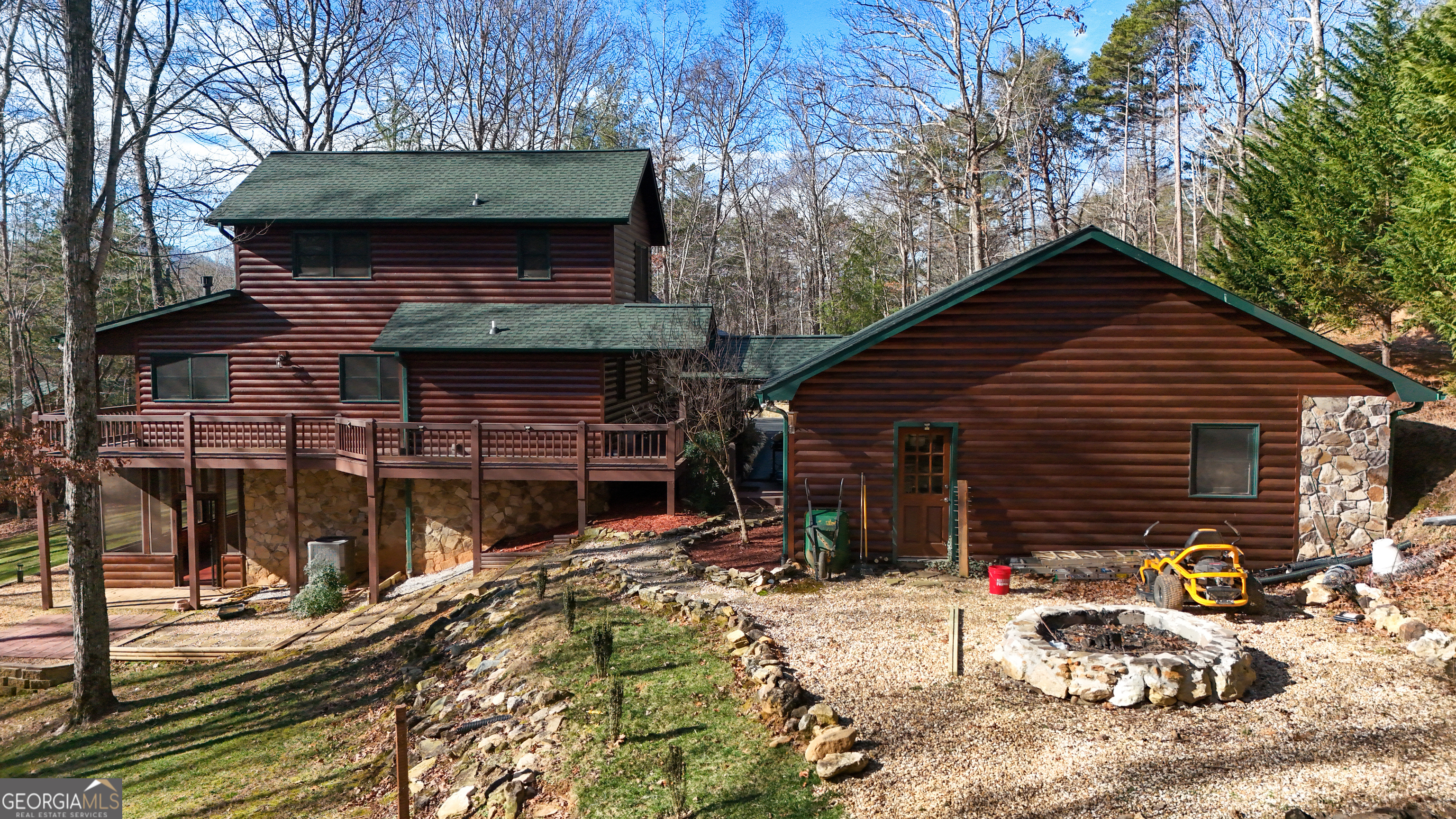 202 Shepherds Ridge Morganton, GA 30560 - Photo 69 of 74 a view of house with a patio