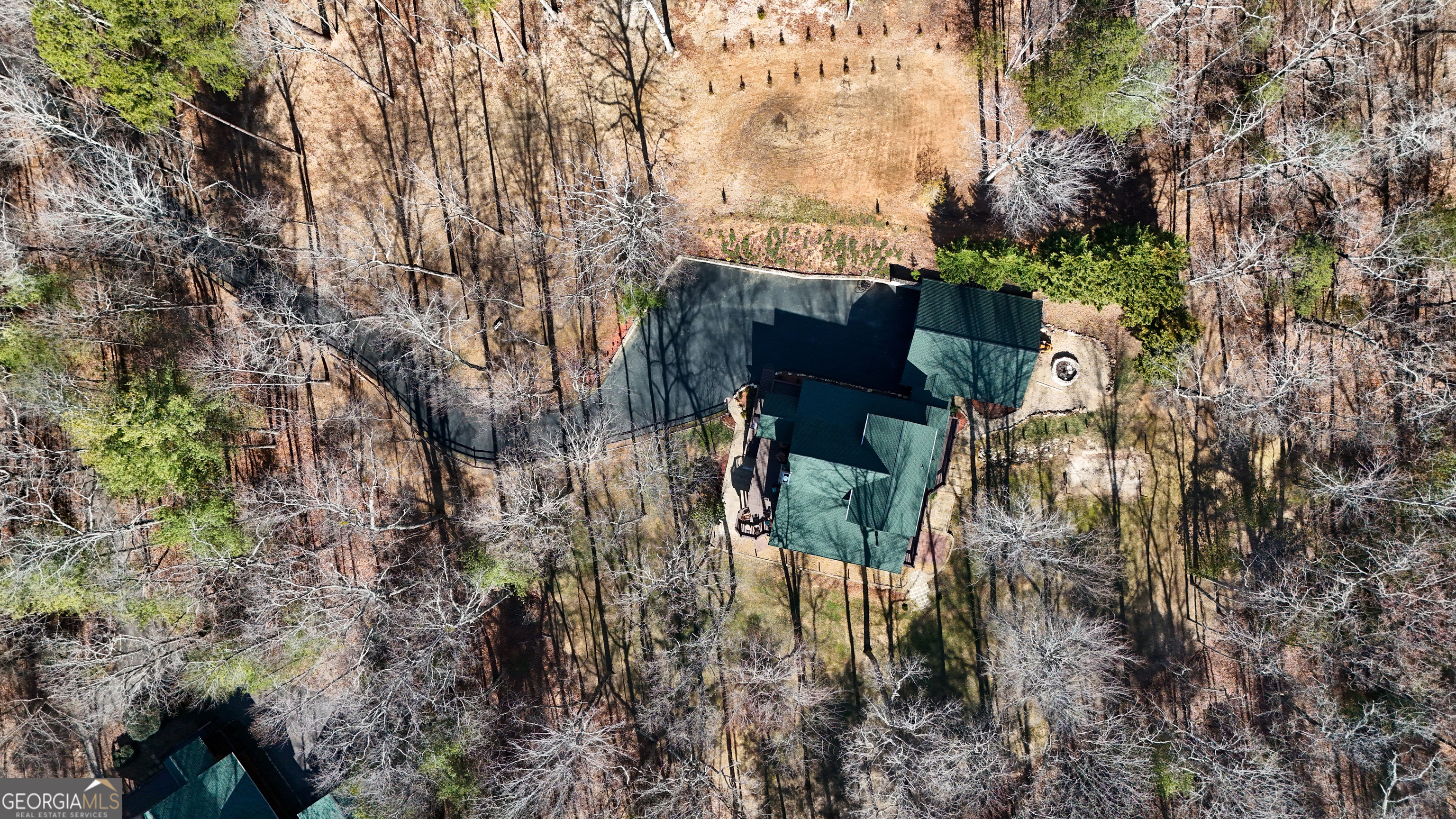 202 Shepherds Ridge Morganton, GA 30560 - Photo 72 of 74 a view of balcony with outdoor seating and trees