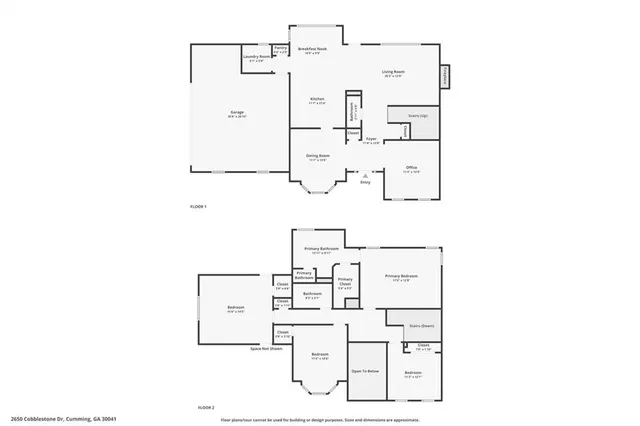 $550,000 | 2650 Cobblestone Drive, Cumming, GA 30041