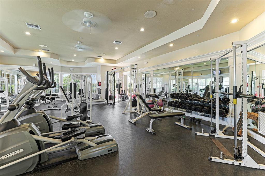 5122 Northridge Road, Unit 307 Sarasota, FL 34238 - Photo 44 of 51 a view of a room with gym equipment