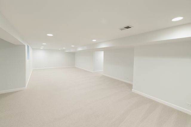 a view of empty room