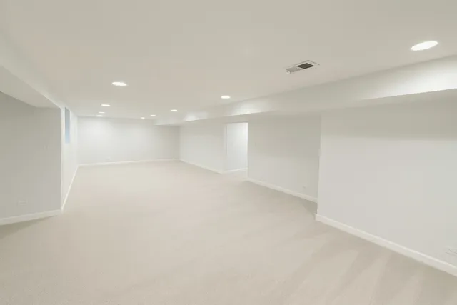 a view of empty room