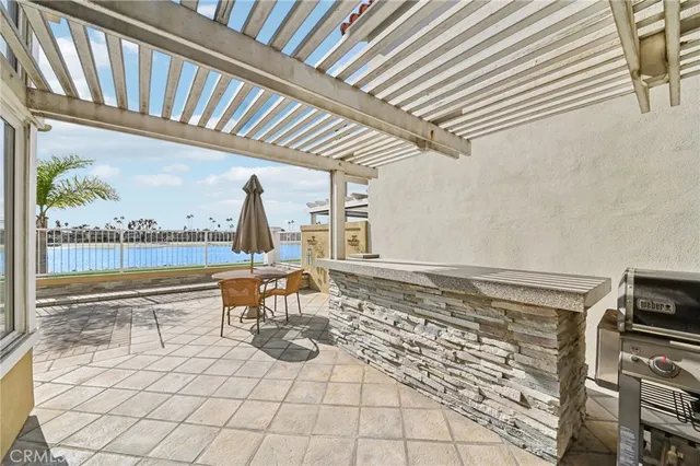 a view of a house with a patio