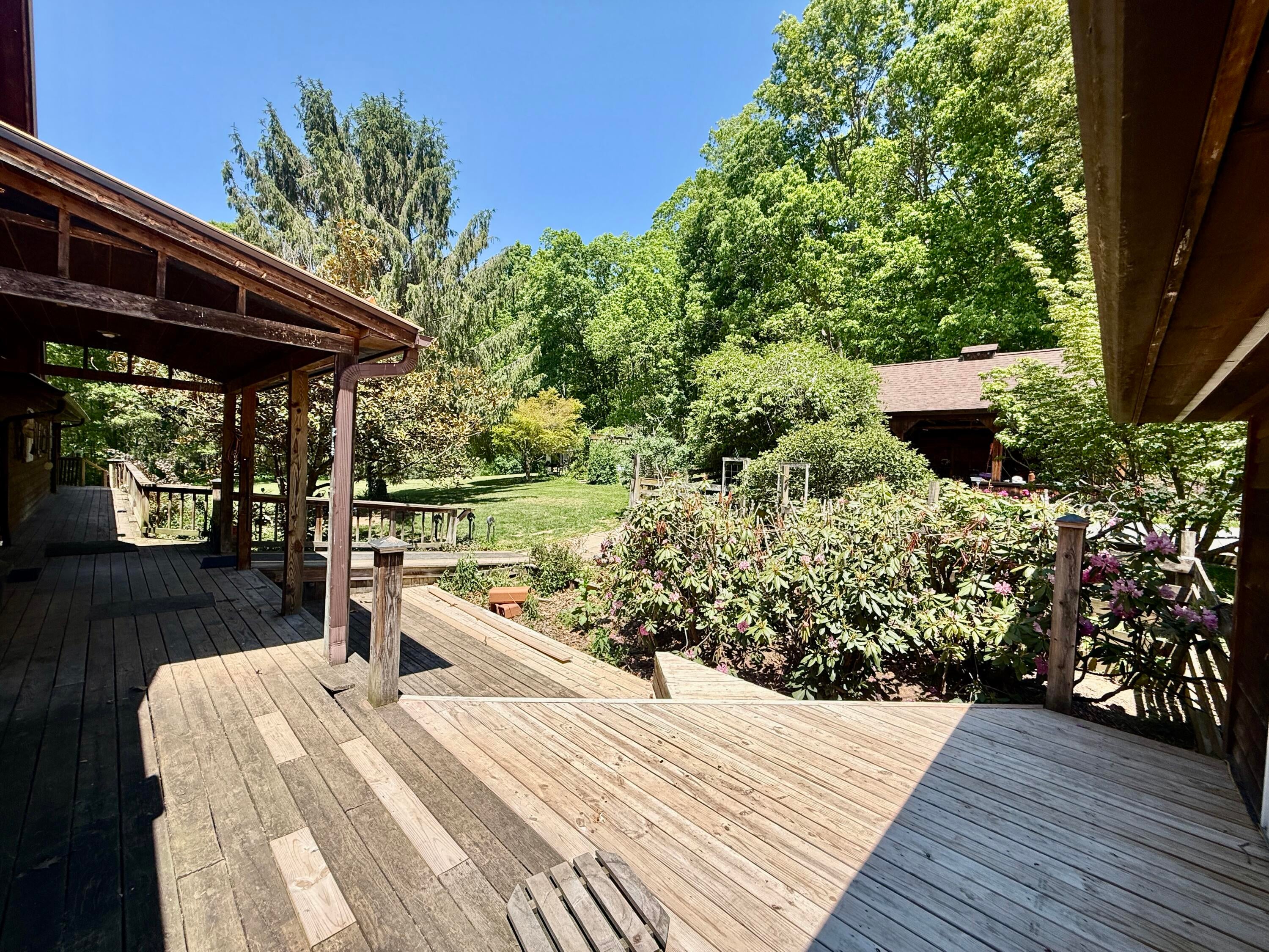 212 Dellhaven Road Frankford, WV 24938 - Photo 73 of 90 Rear Deck