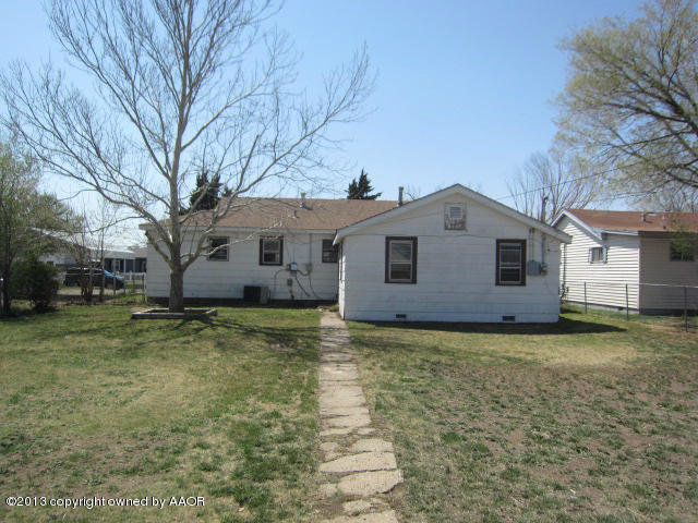 3813 South Hayden Street Amarillo, TX 79110 - Photo 4 of 12 back of house