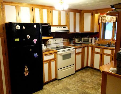 200 Hutchinson Road Linneus, ME 04730 - Photo 8 of 25 Kitchen. Custom Oak Kitchen.