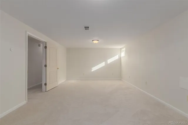 a view of empty room