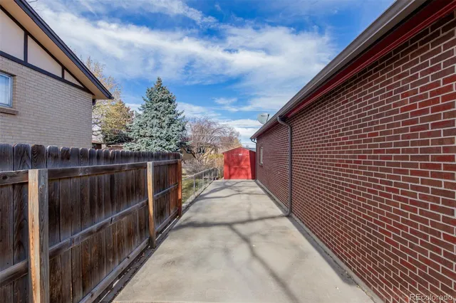 a view of ocean with a terrace