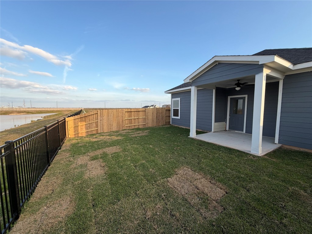 429 Stone Placa Trail Pattison, TX 77423 - Photo 15 of 17 a view of a house with backyard porch and wooden floor