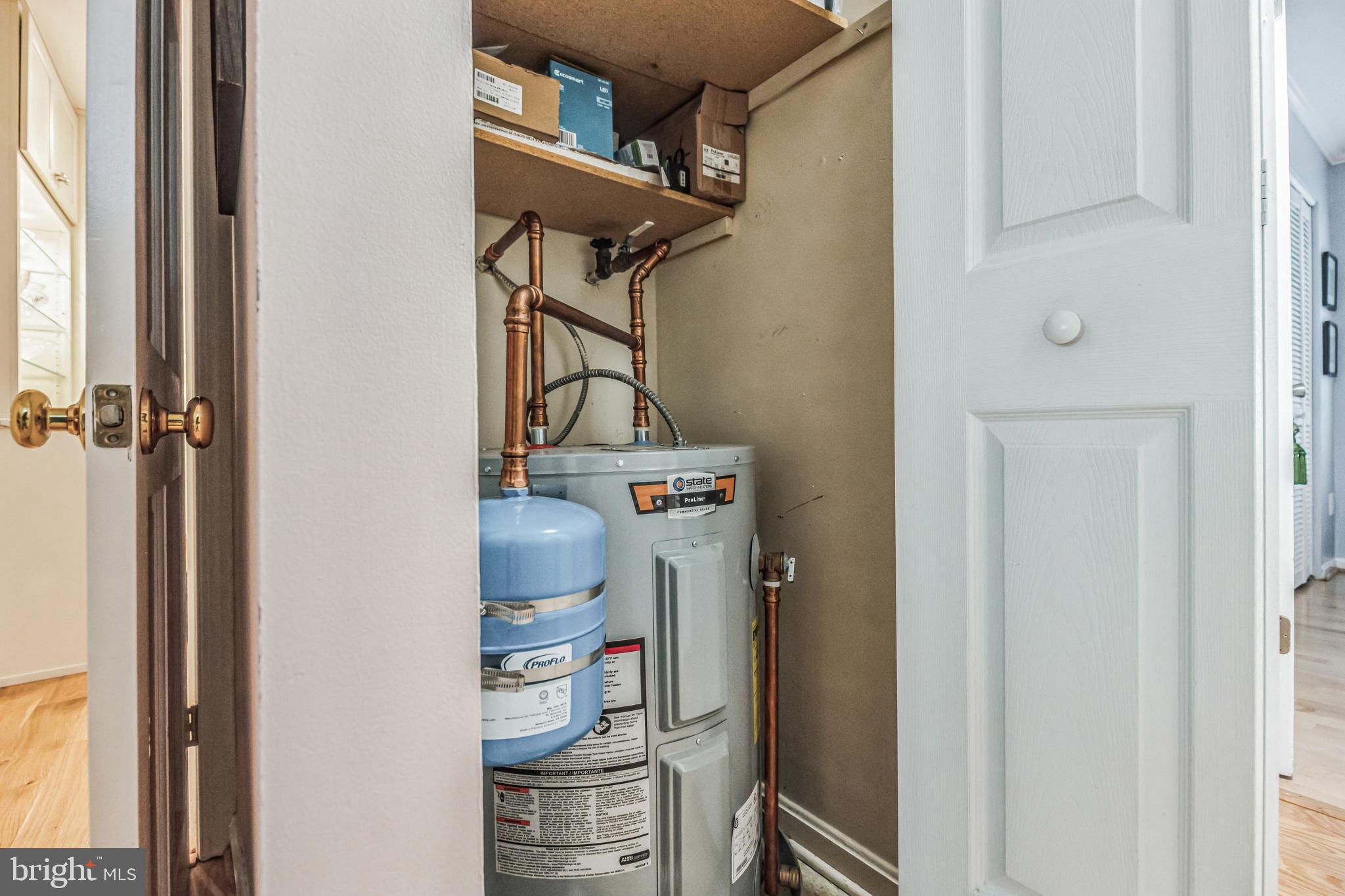 1325 13th Street Northwest, Unit 1 Washington, DC 20005 - Photo 32 of 43 Utility closet