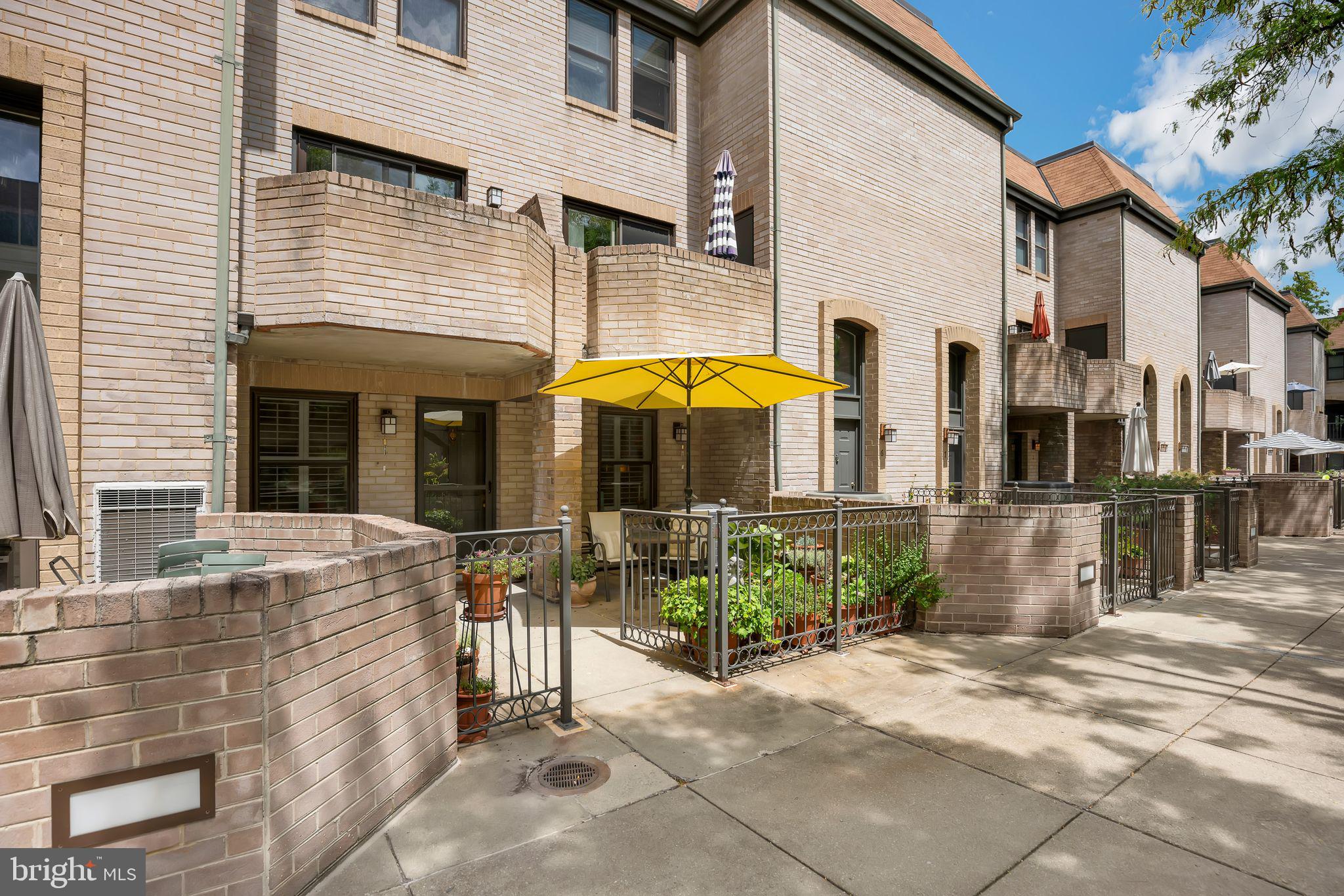 1325 13th Street Northwest, Unit 1 Washington, DC 20005 - Photo 36 of 43 Patio view