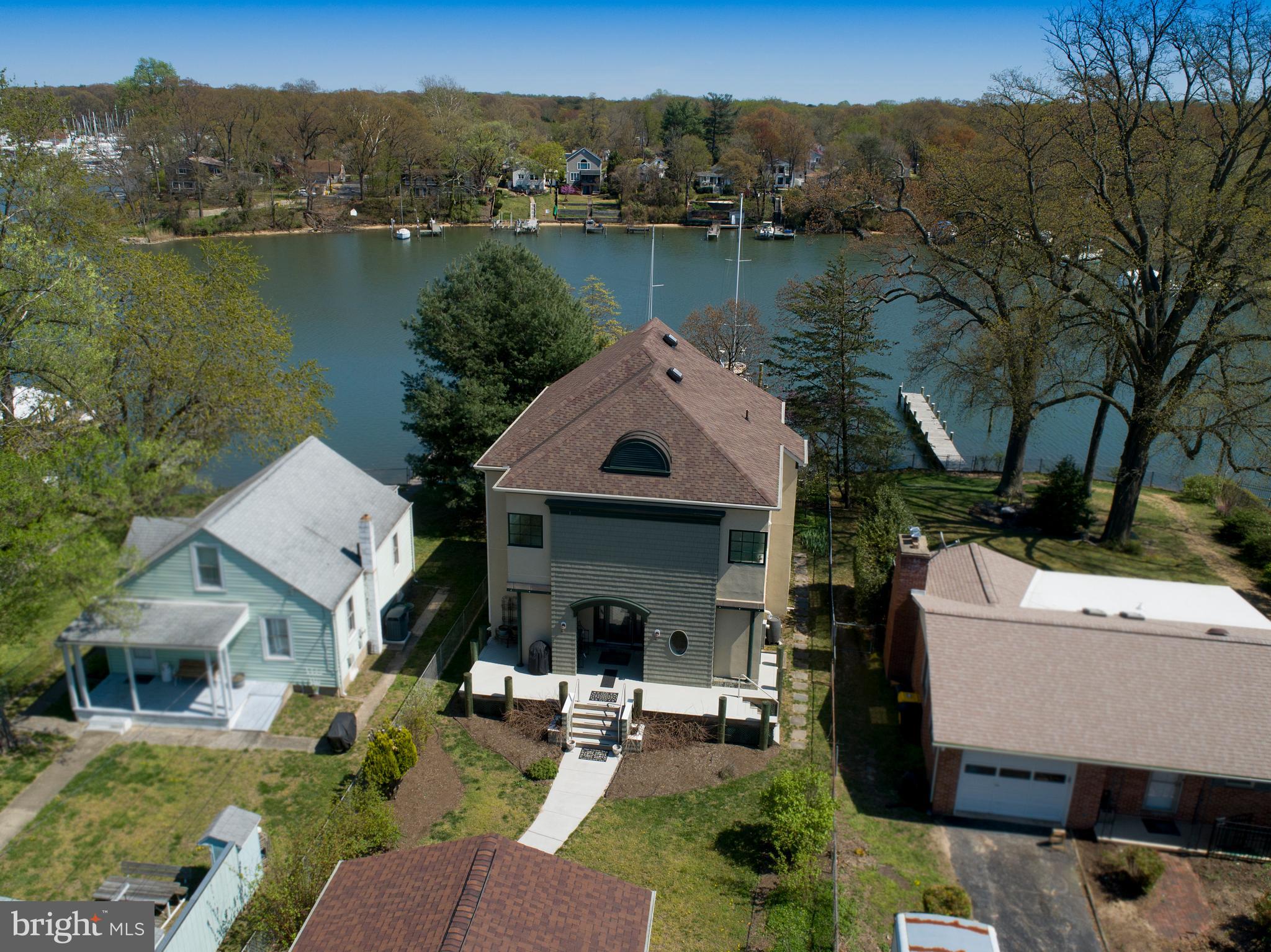 1244 Hillside Road Pasadena, MD 21122 - Photo 4 of 48 Streetside aerial of home