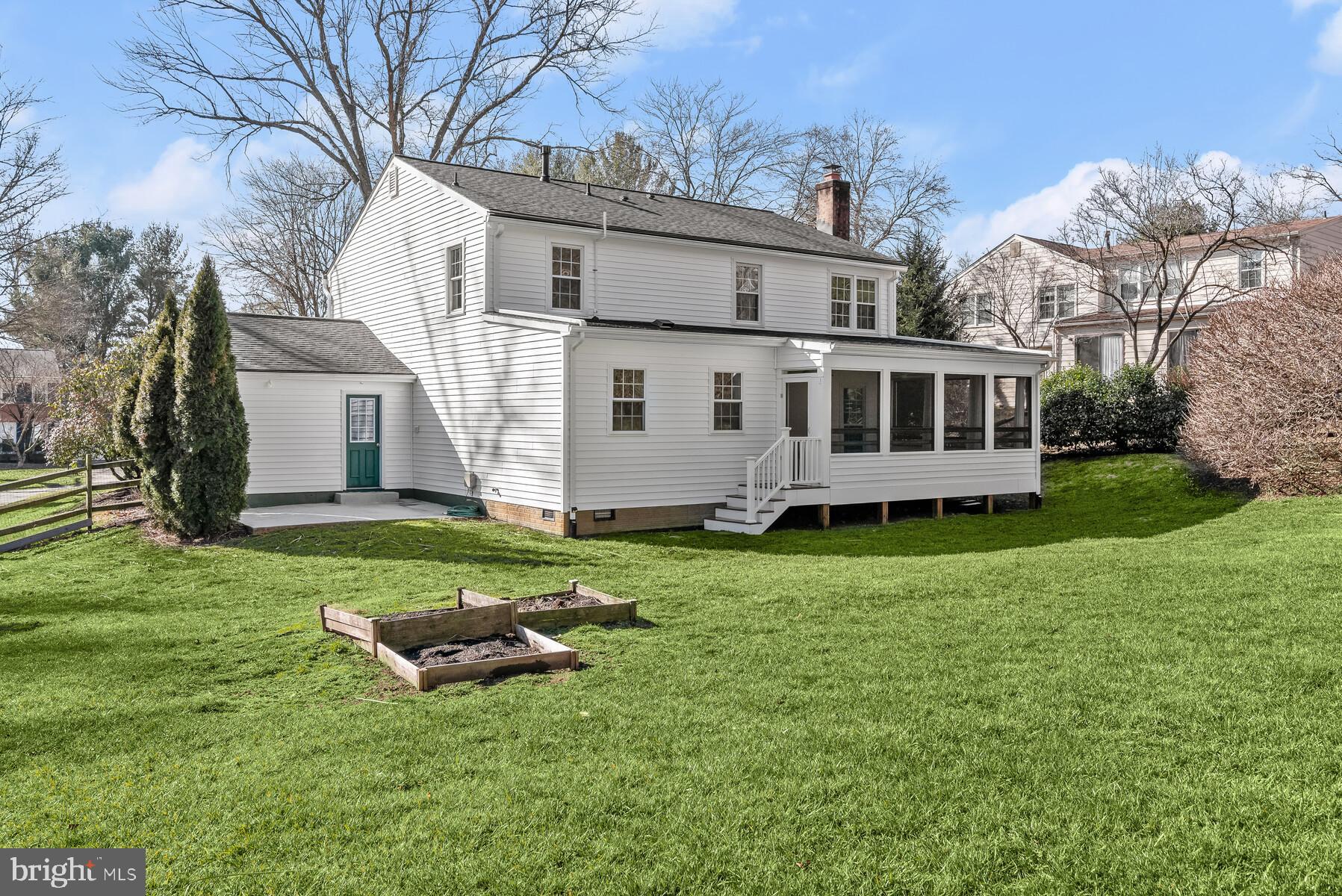 5029 Ten Mills Road Columbia, MD 21044 - Photo 39 of 49 Rear yard with garden area