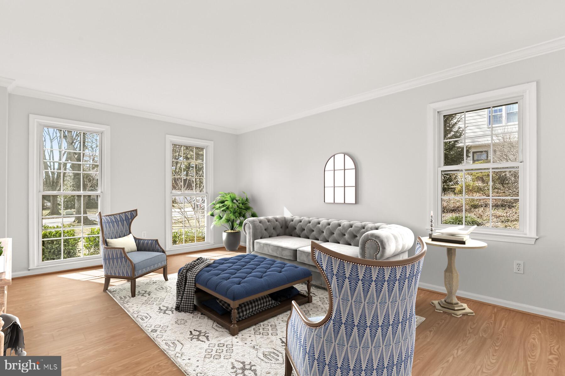 5029 Ten Mills Road Columbia, MD 21044 - Photo 4 of 49 Large living room streaming with natural light