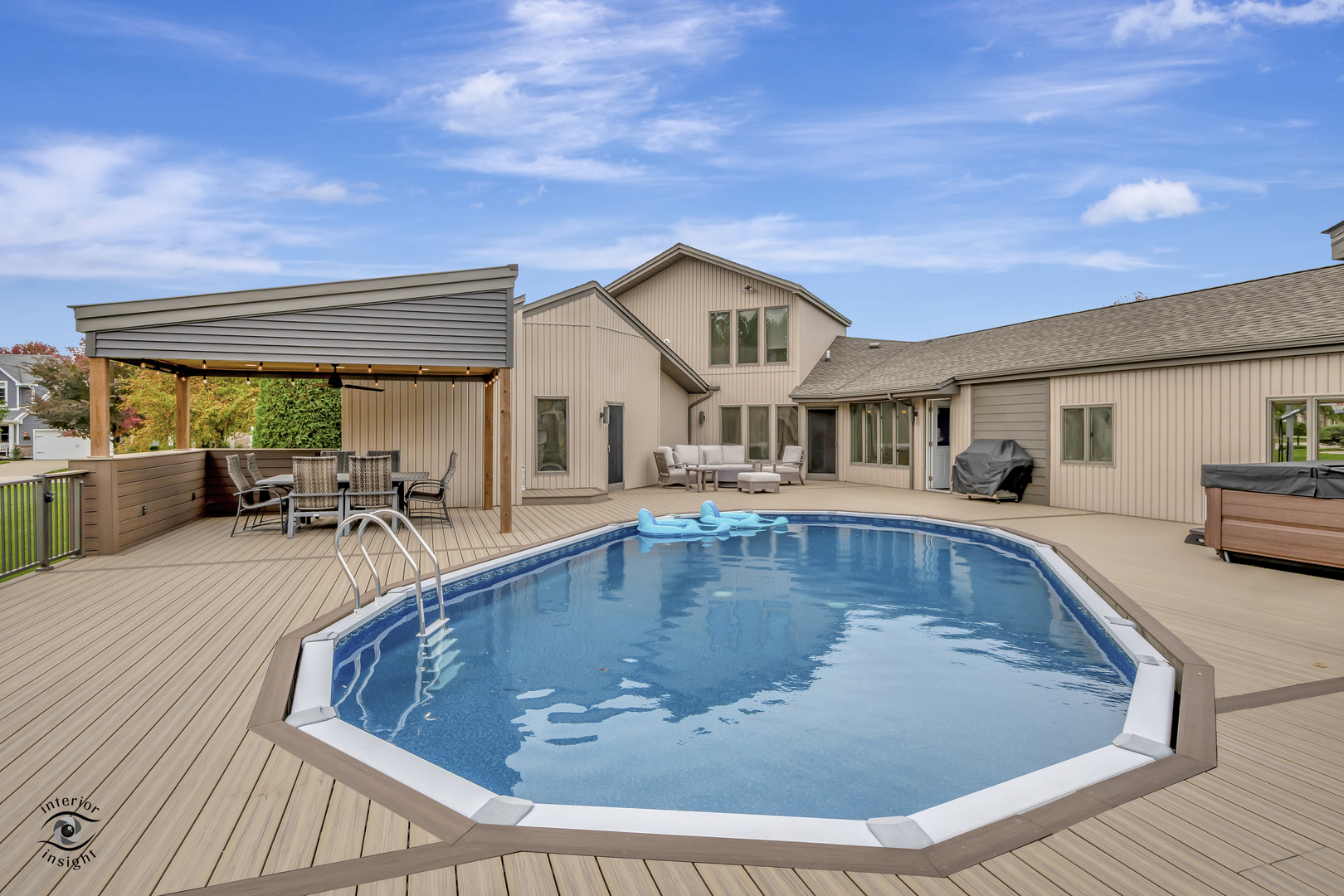 1560 Southhampton Drive Bourbonnais, IL 60914 - Photo 23 of 28 a view of swimming pool with outdoor seating