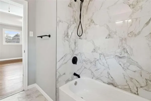 a bathroom with a sink