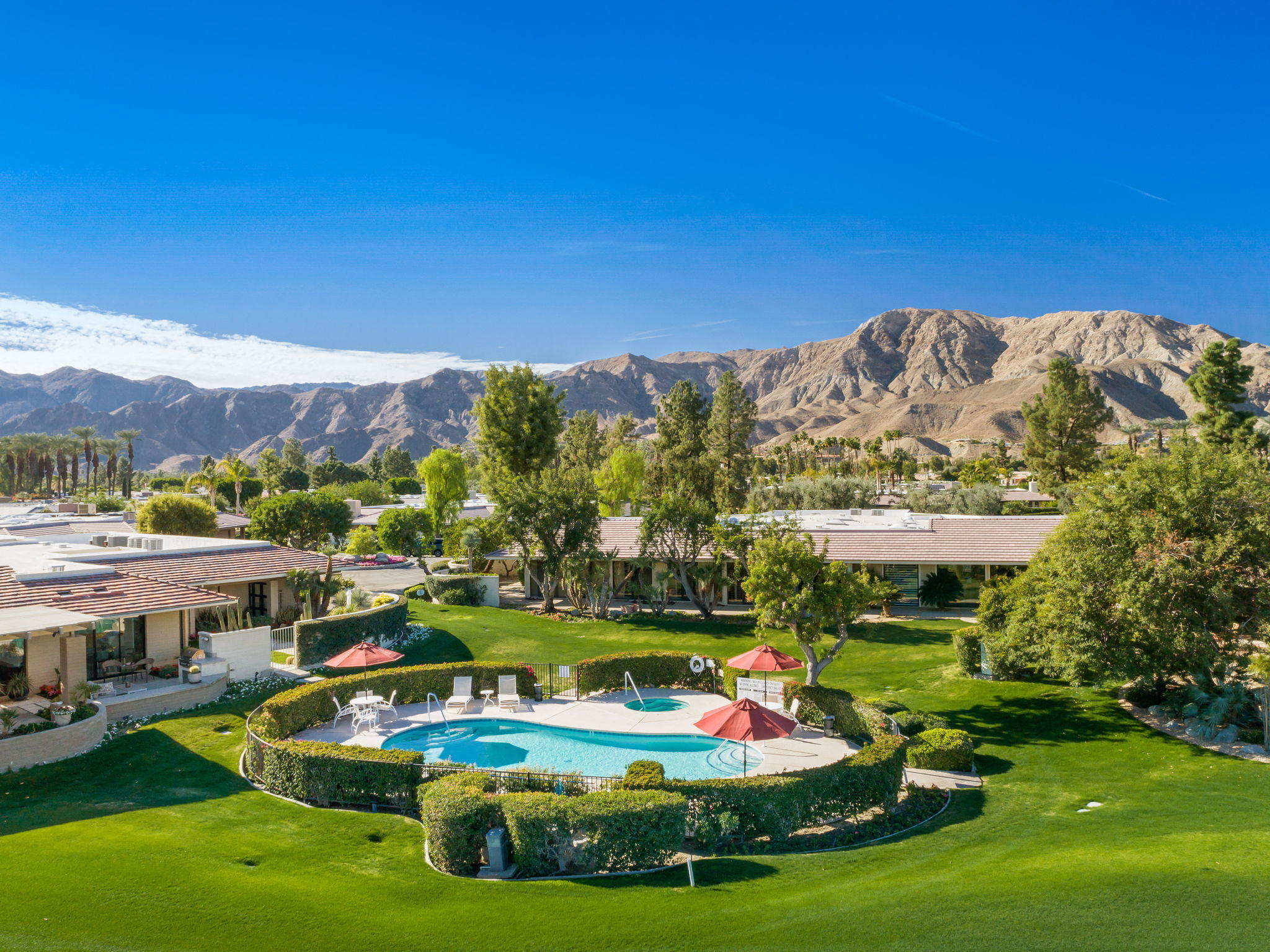 1 Hamlet Court Rancho Mirage, CA 92270 - Photo 4 of 41 a view of a houses with a back yard