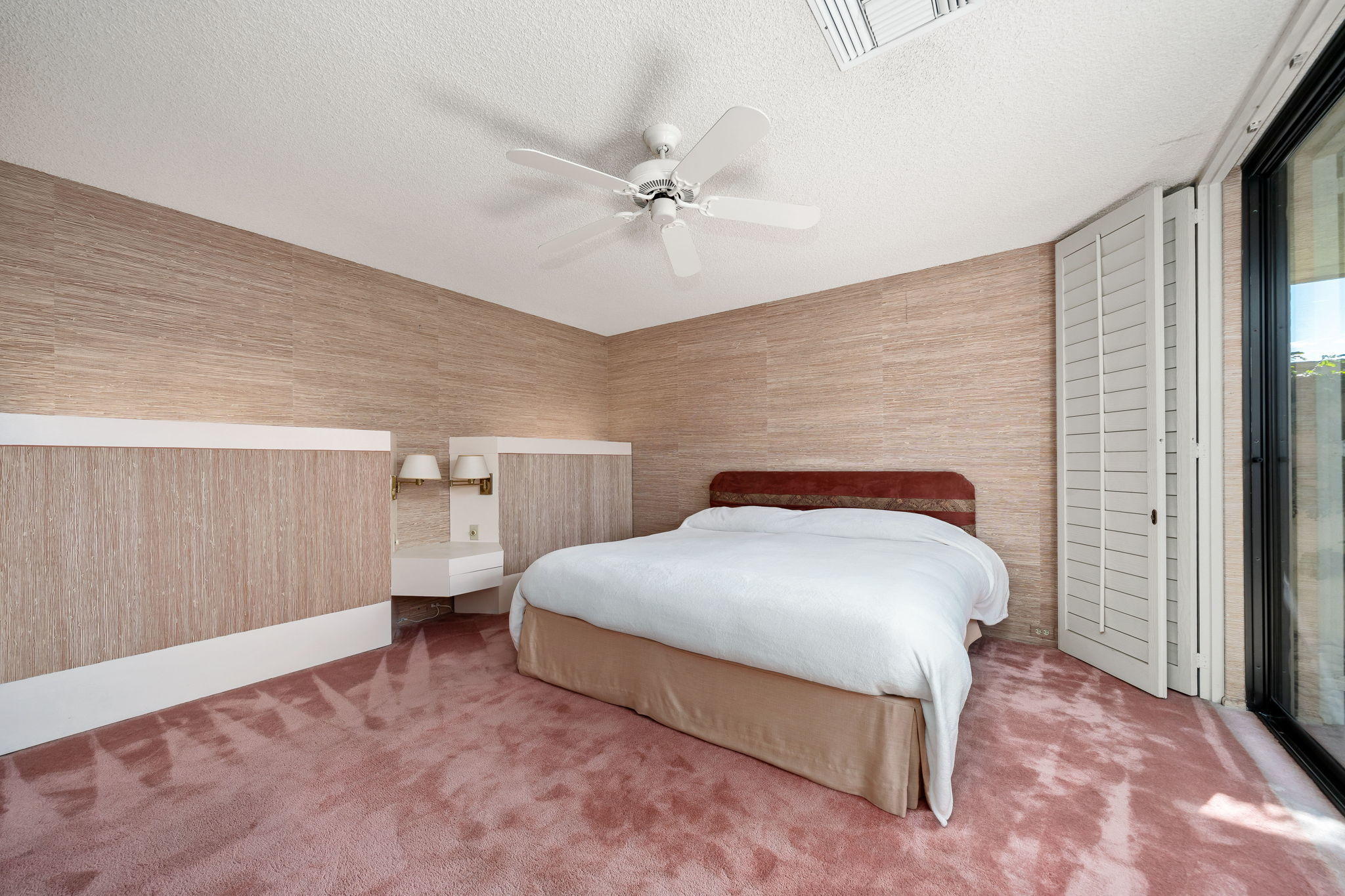 1 Hamlet Court Rancho Mirage, CA 92270 - Photo 40 of 41 a bedroom with a bed and a cabinets
