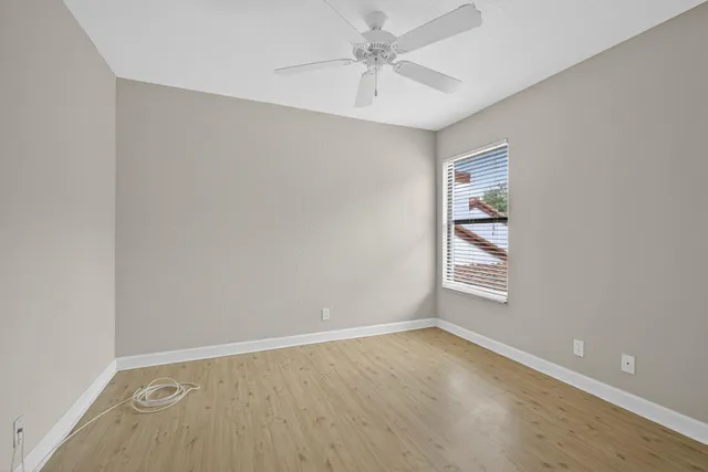 a view of a lake view with a garden