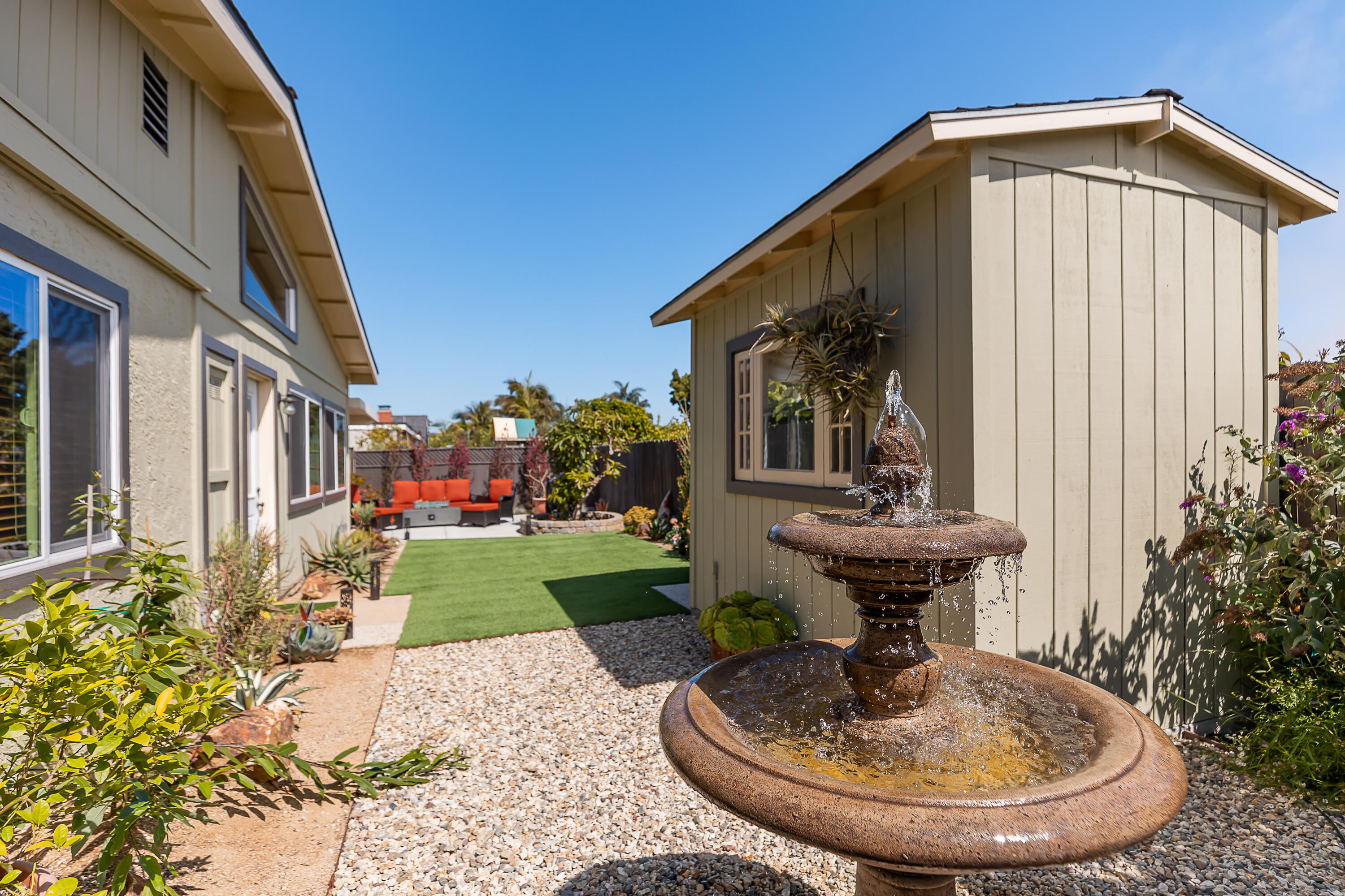4655 Aragon Drive Carpinteria, CA 93013 - Photo 24 of 32 a front view of a house with garden