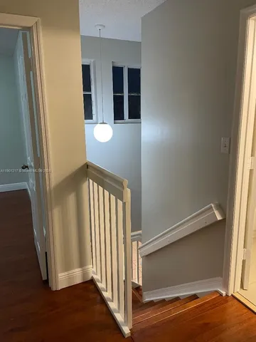 a view of wooden floor in a room