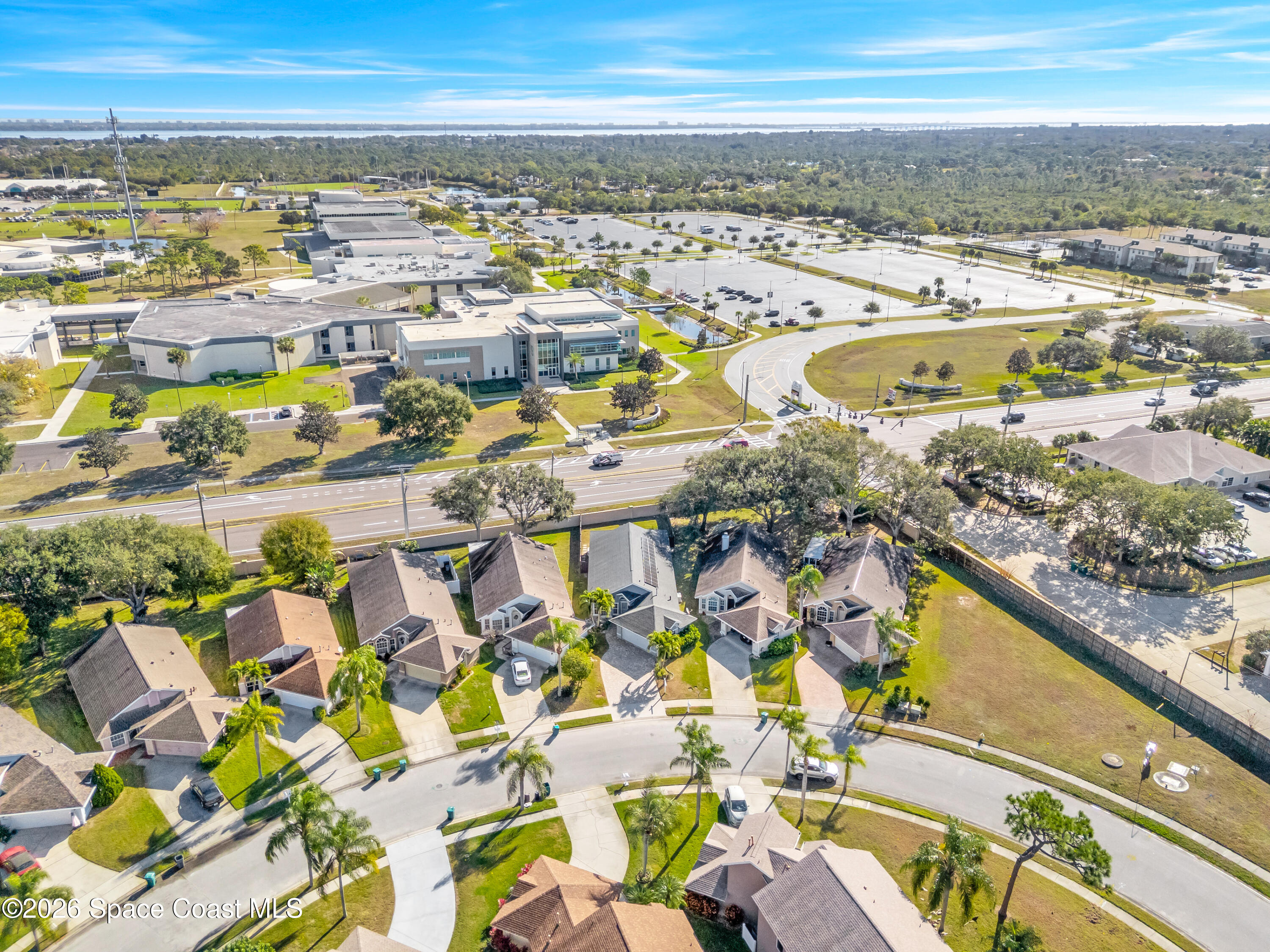3904 St Armens Circle Melbourne, FL 32934 - Photo 8 of 38 a view of city and ocean
