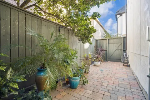 a view of a house with a street