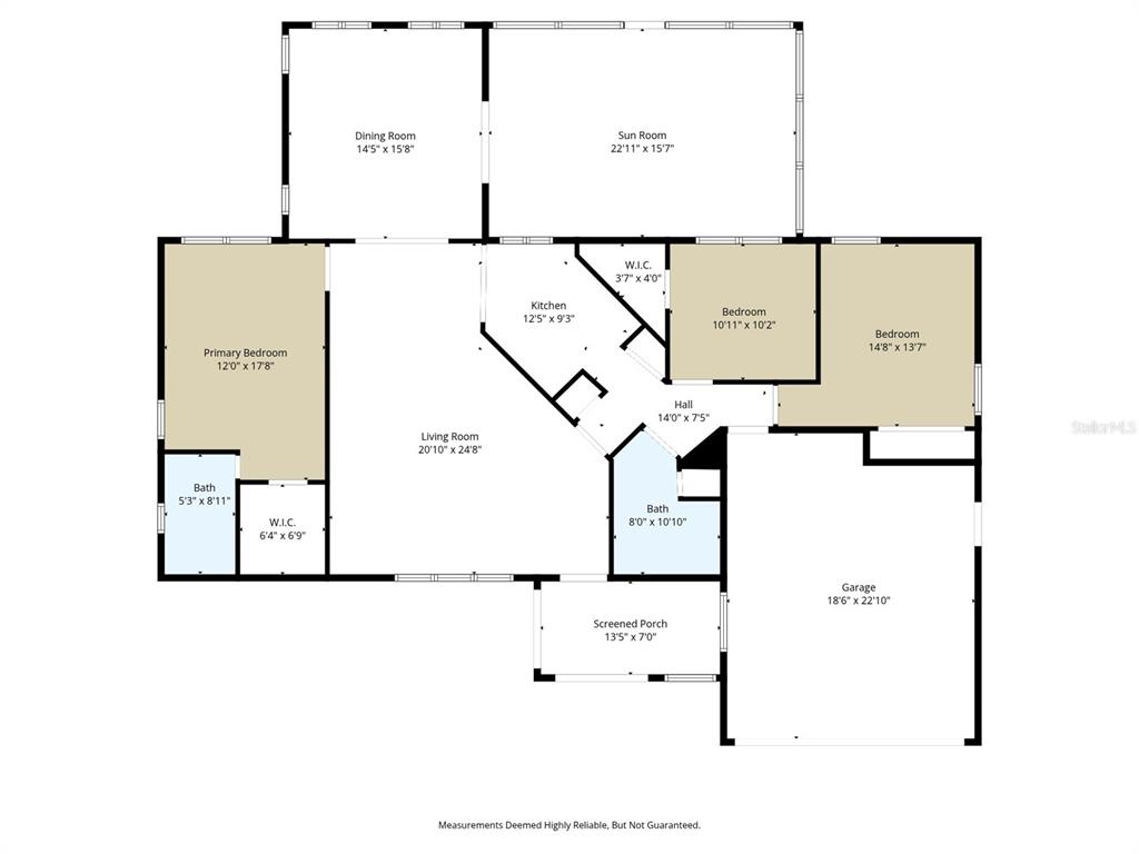 Undisclosed Address Spring Hill, FL 34608 - Photo 2 of 54 a picture of floor plan