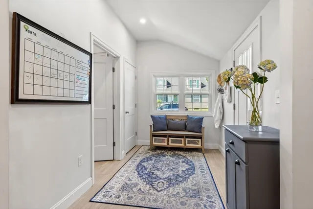 a view of a living room