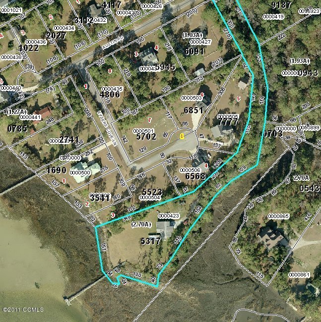 423 Austin Road Beaufort, NC 28516 - Photo 2 of 18 Aerial