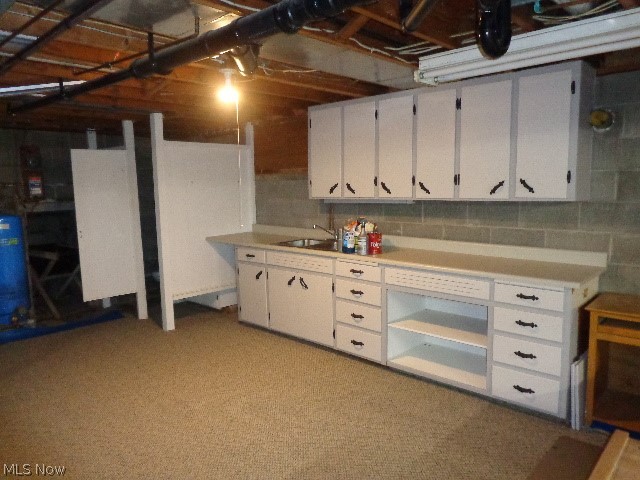 7892 Doylestown Road Sterling, OH 44276 - Photo 25 of 35 Basement kitchen