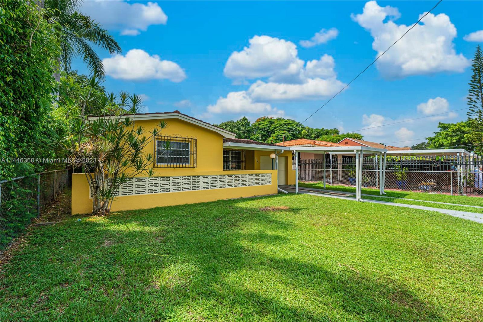 2446 Southwest 15th Street Miami, FL 33145 - Photo 4 of 42 a view of a house with a backyard