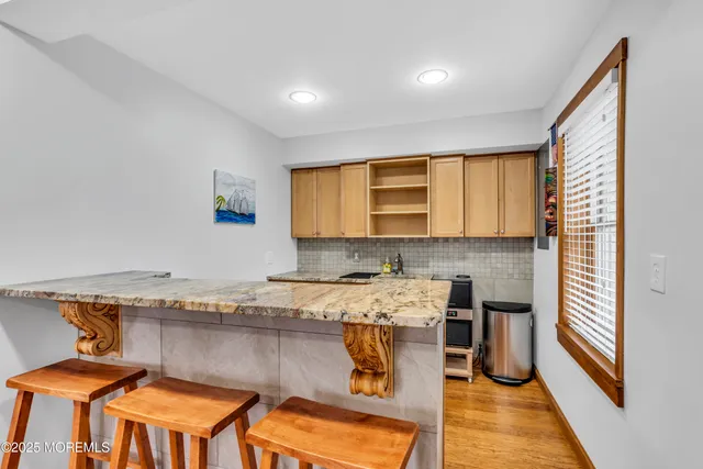 a view of a city from a balcony