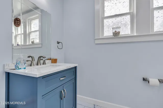 a outdoor space with lots of tables and chairs