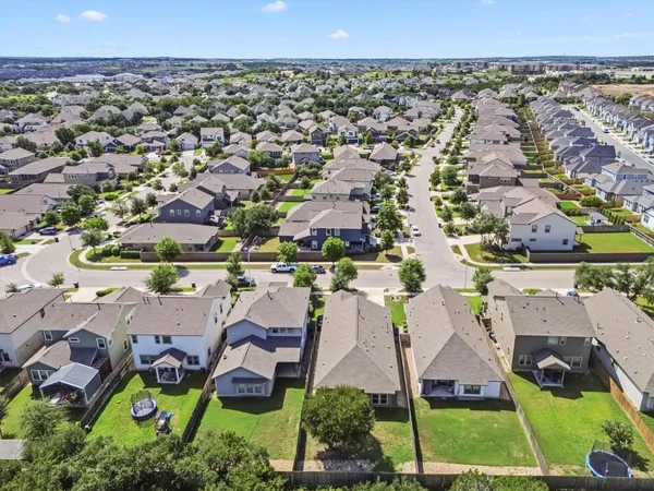 an aerial view of a
