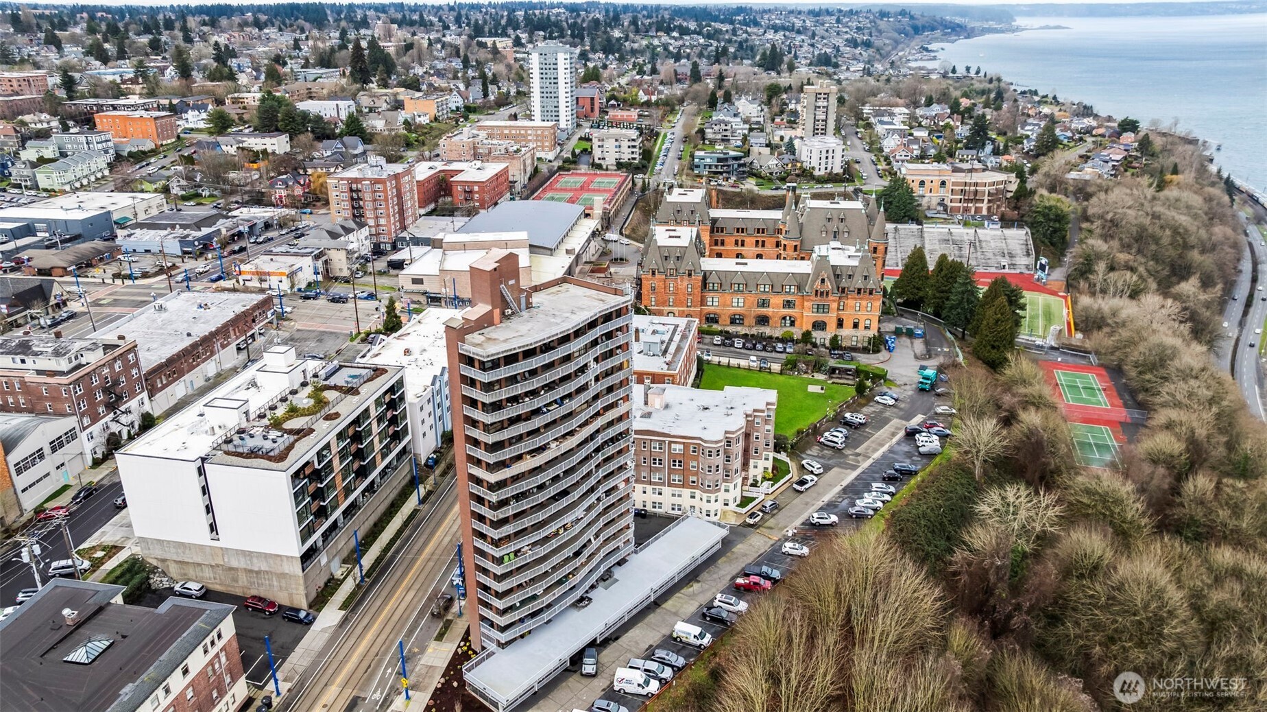 1 North Stadium Way, Unit 2 Tacoma, WA 98403 - Photo 4 of 40 an aerial view of a city