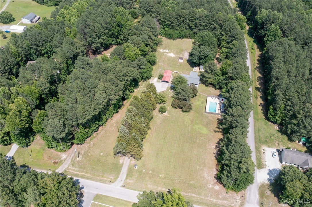 16701 Jolly Road Disputanta, VA 23842 - Photo 36 of 49 Aerial overview of property's location.