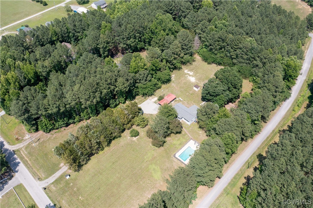 16701 Jolly Road Disputanta, VA 23842 - Photo 42 of 49 Aerial overview of property's location with a fore