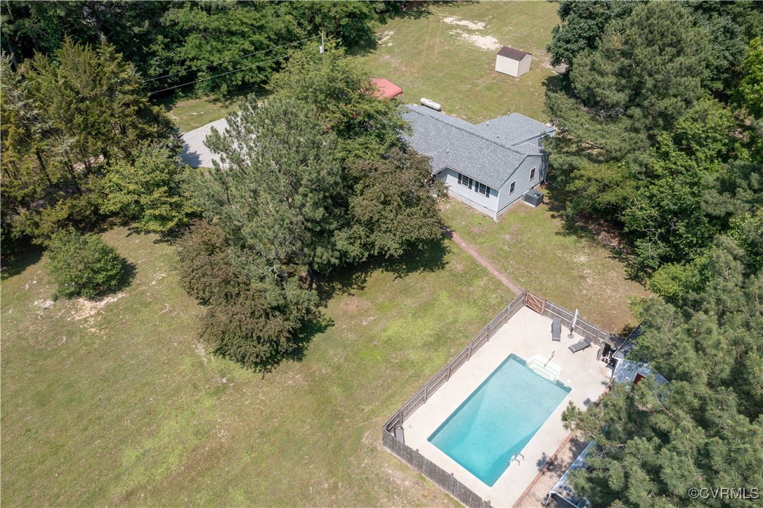16701 Jolly Road Disputanta, VA 23842 - Photo 44 of 49 View of subject property featuring a pool