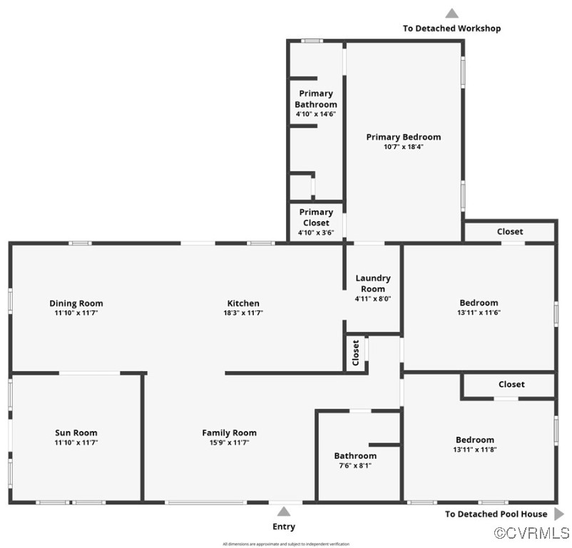 16701 Jolly Road Disputanta, VA 23842 - Photo 49 of 49 Home floor plan