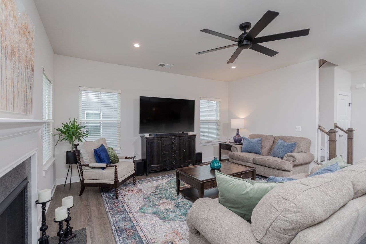 2754 Rdg Hvn Drive Harrisonburg, VA 22801 - Photo 13 of 64 a living room with furniture and a flat screen tv