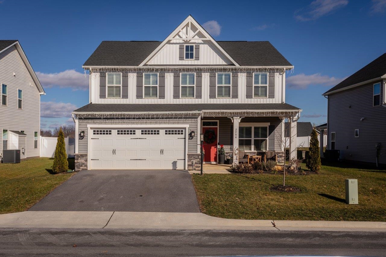 2754 Rdg Hvn Drive Harrisonburg, VA 22801 - Photo 47 of 64 a front view of a house with a yard